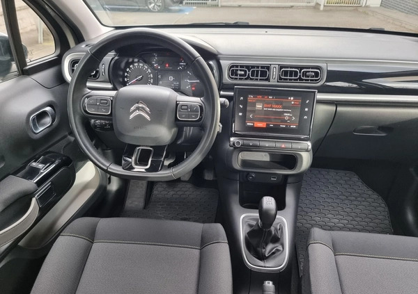 Citroen C3 cena 49900 przebieg: 99669, rok produkcji 2019 z Radom małe 497